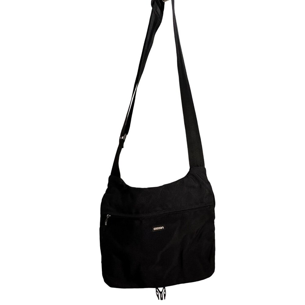 Cocoon Messenger Bag Laptop 13" Black Pockets CMB352BY Nylon